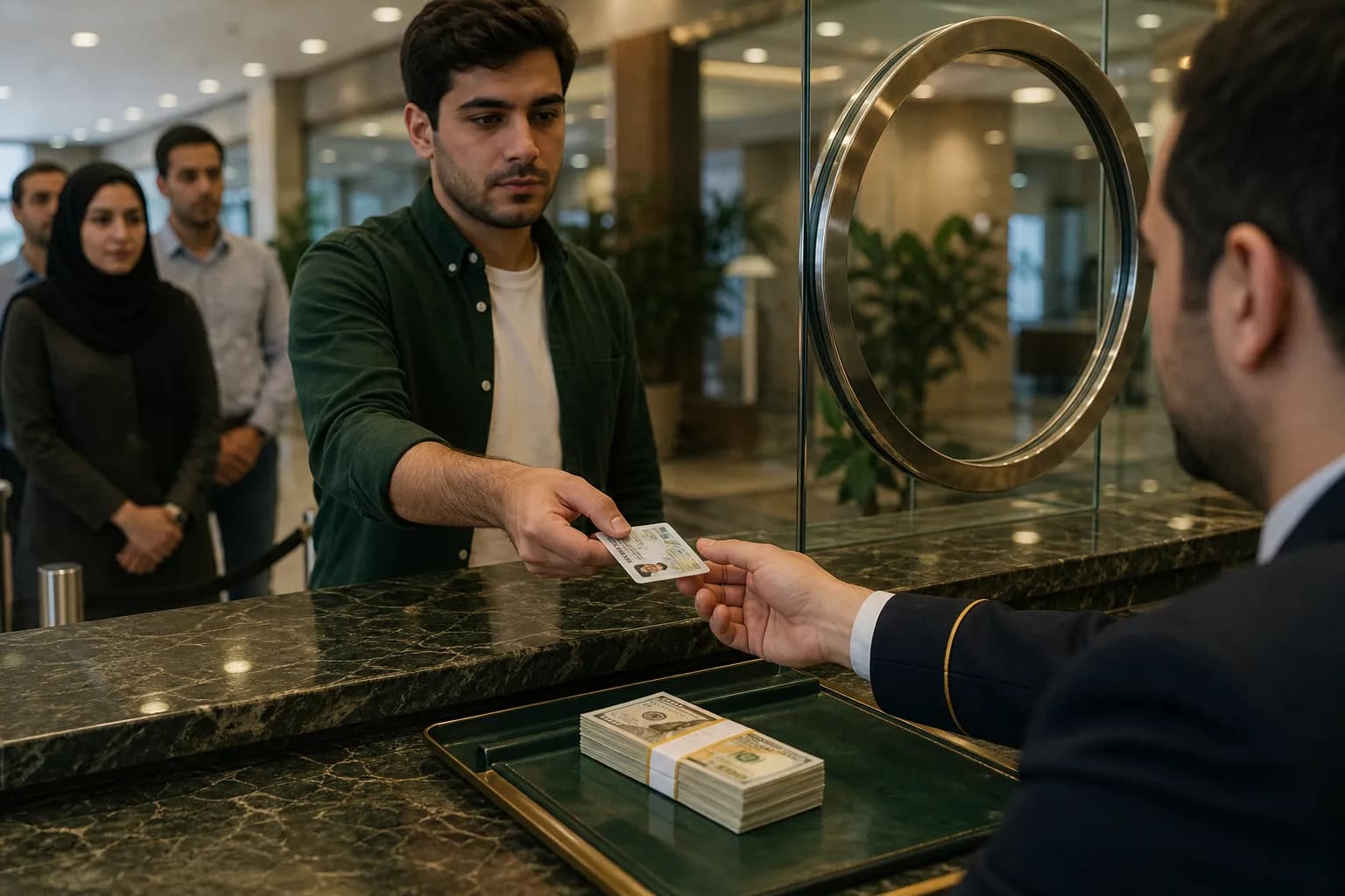 بر اساس دستورالعمل بانک مرکزی، افراد بالای 18 سال میتوانند با ارائه کارت ملی، تا سقف 10 هزار دلار ارز خریداری کنند.